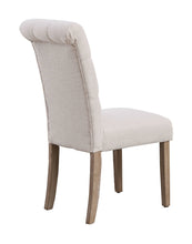 Load image into Gallery viewer, BTExpert High Back Tufted Parsons Upholstered Dining Room Chair ide Solid Wood Accent
