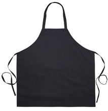 Load image into Gallery viewer, BTExpert 12 Bib Apron Kitchen Bar 32x28  Bulk Extra Long Ties Unisex Black Machine Washable Professional Crafting Drawing Chef Cooking Baking Restaurant

