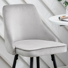 Load image into Gallery viewer, Afia Premium Upholstered Modern Premium Stool Bar Chairs Set of 2
