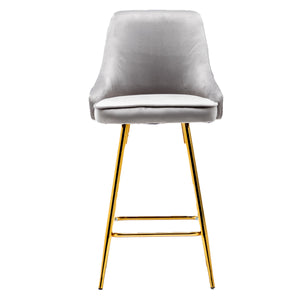 BTExpert Shagufta Tufted Upholstered Modern Stool Bar Chair