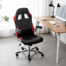 Load image into Gallery viewer, Ergonomic Swivel  Adjustable Lumbar Support Tilt Executive Gaming Chair Black Red
