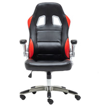 Load image into Gallery viewer, Ergonomic Swivel  Adjustable Lumbar Support Tilt Executive Gaming Chair Black Red

