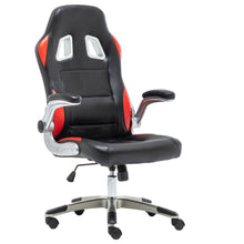 Load image into Gallery viewer, Ergonomic Swivel  Adjustable Lumbar Support Tilt Executive Gaming Chair Black Red
