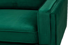 Load image into Gallery viewer, Green Velvet Arm Chair
