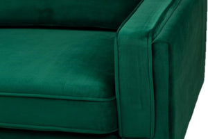 Green Velvet Arm Chair
