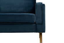 Load image into Gallery viewer, Blue Velvet Arm Chair
