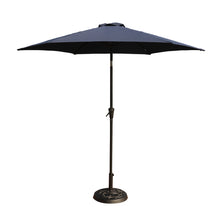 Load image into Gallery viewer, 9&#39; Pole Umbrella With Carry Bag, Navy Blue
