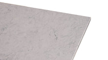 Load image into Gallery viewer, Montary 43 inches bathroom stone vanity top calacatta gray engineered marble color with undermount ceramic sink and single faucet hole with backsplash
