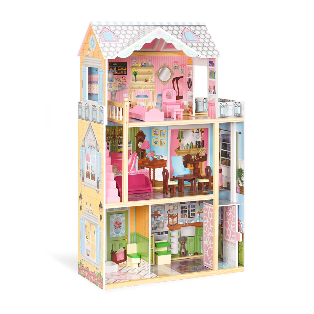 Dreamy Dollhouse for Kids，Great Gift for Birthday，Christmas