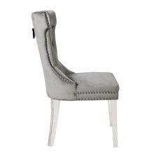Load image into Gallery viewer, Rita Chair with stainless steel Legs Light Gray
