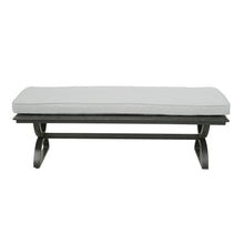 Load image into Gallery viewer, Dining Bench, Cast Silver
