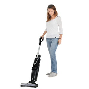 [VIDEO] Wireless Wet and Dry Vacuum Cleaner, 3-in-1 Floor Cleaner with Two Tank System, 5000mAh, Self-Cleaning System, LED