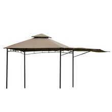 Load image into Gallery viewer, U-style Foot Easy Assembly Seasonal Shade UV Protection with Extendable Awning Outdoor Gazebo
