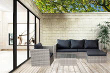 Load image into Gallery viewer, 4pcs patio sets
