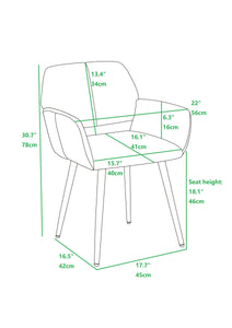 Velet Upholstered Side Dining Chair with Metal Leg(Yellow velet+Beech Wooden Printing Leg),KD backrest