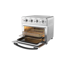 Geek Chef Air Fry Oven, Countertop Toaster Oven, 3-Rack Levels, 16 Preset Modes, Stainless Steel (23Qt 1700W)