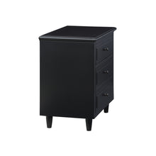 Load image into Gallery viewer, U_STYLE 3-Drawer Nightstand Storage Wood Cabinet
