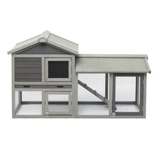 Load image into Gallery viewer, Wooden Chicken Coop Large Wooden Outdoor Bunny Rabbit Hutch Hen Cage with Ventilation Door, Removable Tray &amp; Ramp Garden Backyard Pet House RH431
