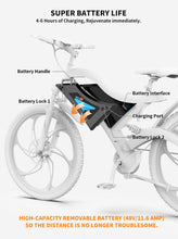 Load image into Gallery viewer, AOSTIRMOTOR Electric Bicycle 500W Motor 26&quot; Tire With 48V/15Ah Li-Battery S05-1亚马逊禁售
