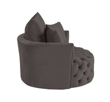 Load image into Gallery viewer, ACME Zunyas Accent Chair w/Swivel, Gray Velvet AC00292
