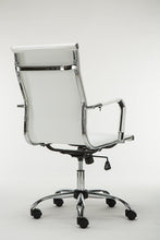Load image into Gallery viewer, High Back Swivel Adjustable Office Executive Chair, Swivel, White
