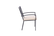 Load image into Gallery viewer, San Marino Outdoor Aluminum Dining Armchair with Cushion - Set of 2
