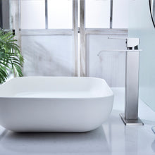 Load image into Gallery viewer, Waterfall Spout Bathroom Faucet,Single Handle Bathroom Vanity Sink Faucet
