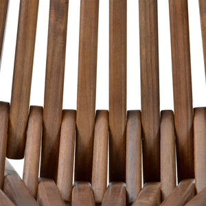 Folding wood chair