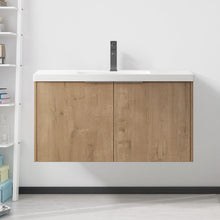 Load image into Gallery viewer, Modern Design 36 Inch Float Mounting Bathroom Vanity With Sink Soft Close Door,2 Doors-00636 IMO（KD-Packing）
