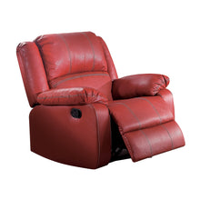 Load image into Gallery viewer, ACME Zuriel Rocker Recliner (Motion) in Red PU 52152
