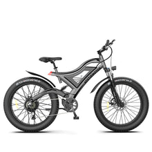 Load image into Gallery viewer, AOSTIRMOTOR 26&quot; 750W Electric Bike Fat Tire 48V 15AH Removable Lithium Battery for Adults S18亚马逊禁售
