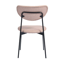 Load image into Gallery viewer, Modern Metal Dining Chair  Set Of 2 - Pink
