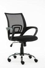 Load image into Gallery viewer, Ergonomic Mesh Mid back Computer Desk Office Chair, Black, Arm Chair
