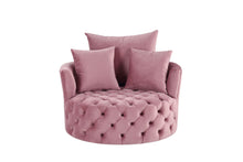 Load image into Gallery viewer, ACME Zunyas Accent Chair w/Swivel, Pink Velvet AC00291
