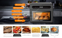 Load image into Gallery viewer, Geek Chef Steam Air Fryer Toast Oven Combo , 26 QT Steam Convection Oven Countertop , 50 Cooking Presets, with 6 Slice Toast, 12&quot; Pizza, Black Stainless Steel. Prohibited from listing on Amazon
