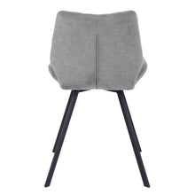 Load image into Gallery viewer, Fabric Dining Chairs, Grey (Set of 2)
