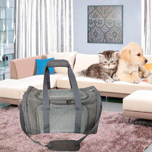 Load image into Gallery viewer, Dog bag Airline Approved Large Soft-Sided Collapsible Pet Travel Carrier for Dog Puppy,Cats,2 Kitty,Portable Dog Travel Carrier with 5 Doors,1 Storage Pockets,Removable Pads Easy to clean up
