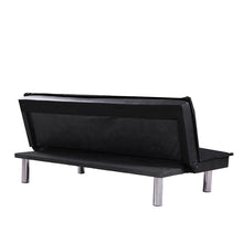 Load image into Gallery viewer, PU Leather Sofa Bed Couch , Convertible Folding Futon Sofa Bed .
