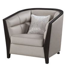 Load image into Gallery viewer, ACME Zemocryss Chair w/pillow, Beige Fabric 54237
