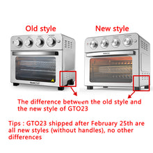 Load image into Gallery viewer, Geek Chef Air Fry Oven, Countertop Toaster Oven, 3-Rack Levels, 16 Preset Modes, Stainless Steel (23Qt 1700W)
