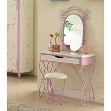 Load image into Gallery viewer, ACME Priya II Vanity Set in White &amp; Light Purple 30539
