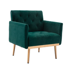 Load image into Gallery viewer, COOLMORE Accent  Chair  ,leisure single sofa  with Rose Golden  feet
