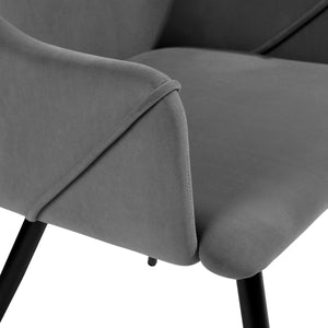 Velvet Arm Chair (Set of 2)