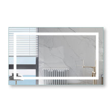 Load image into Gallery viewer, LED Bathroom Vanity Mirror, 40 x 24 inch, Anti Fog, Night Light, Time,Temperature,Dimmable,Color Temper 3000K-6400K,90+ CRI,Horizontal Wall Mounted Only
