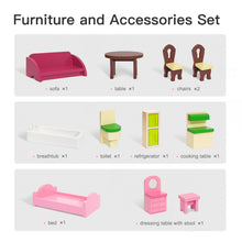Load image into Gallery viewer, Dreamy Dollhouse for Kids，Great Gift for Birthday，Christmas
