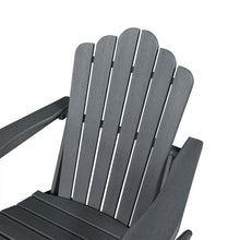 Load image into Gallery viewer, Classic Outdoor Adirondack Chair Set of 2 for Garden Porch Patio Deck Backyard, Weather Resistant Accent Furniture, Slate Grey
