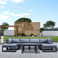 Load image into Gallery viewer, Outdoor sofa 4 pieces+2 ottomans+coffee table
