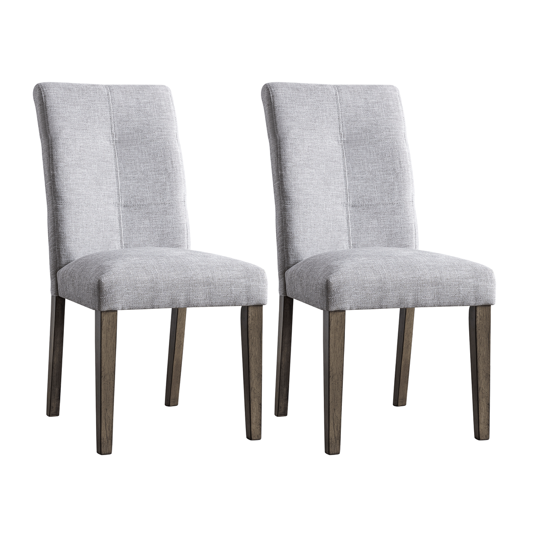 Side Chair Dining Chairs for Dining Room Light Grey (Set of 2)