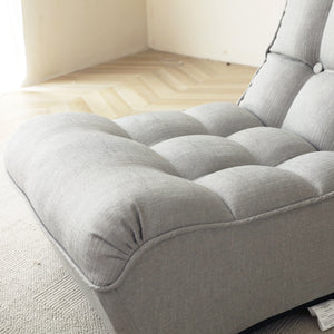 Lazy sofa balcony leisure chair bedroom sofa chair foldable reclining chair leisure single sofa functional chair
