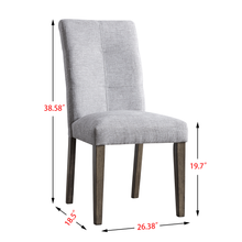 Load image into Gallery viewer, Side Chair Dining Chairs for Dining Room Light Grey (Set of 2)
